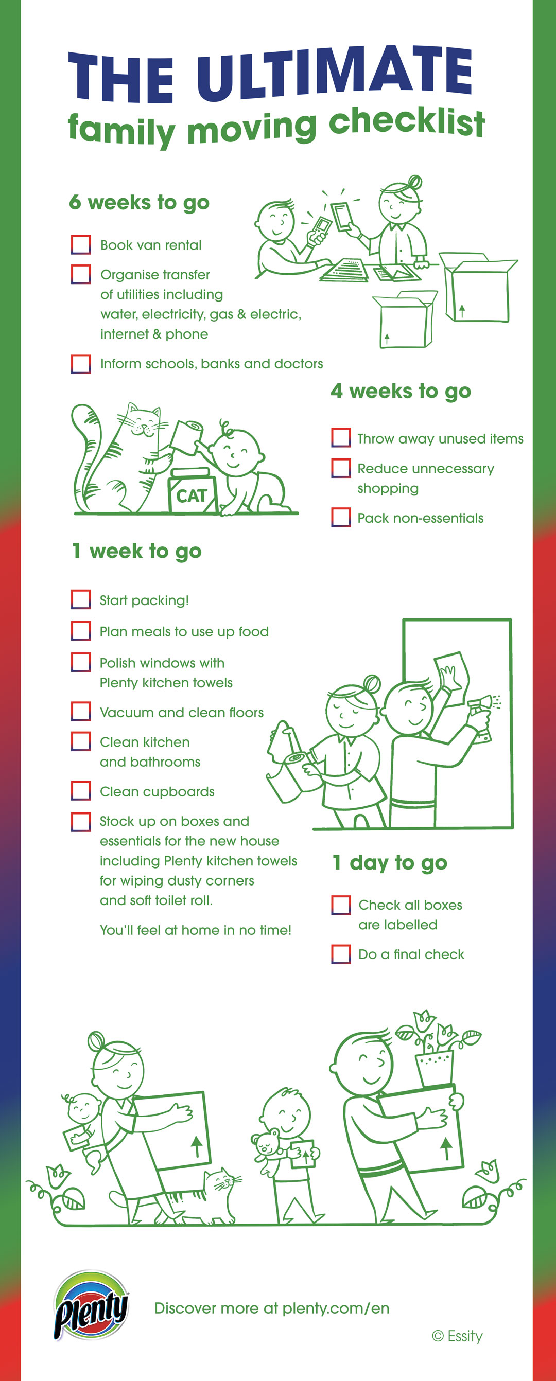 New home checklist: The ultimate guide to moving in