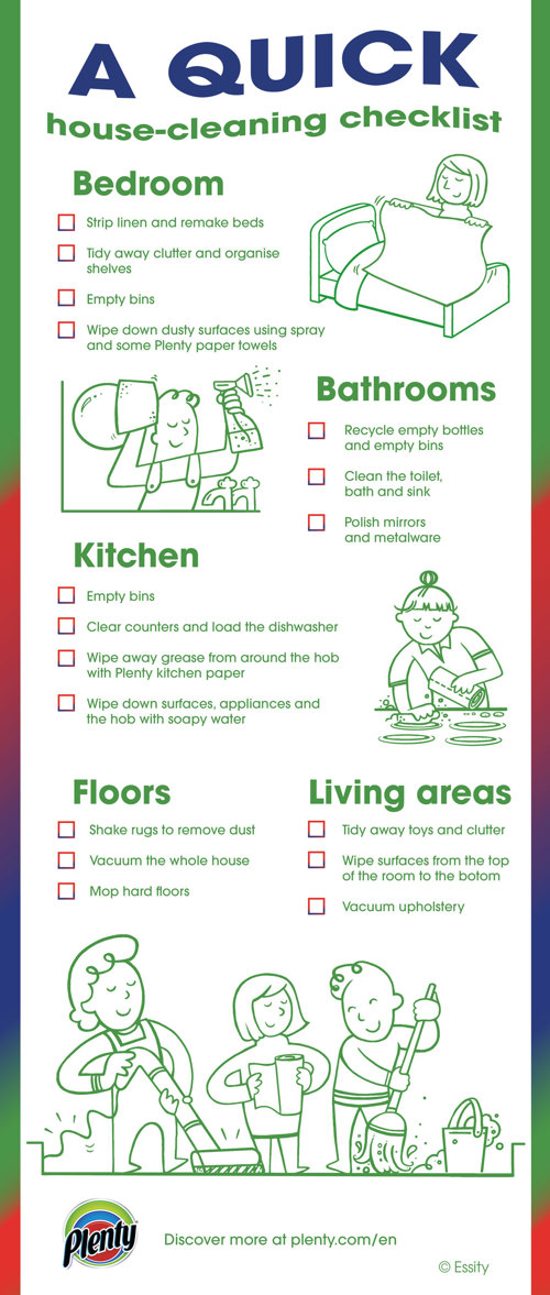 How To Clean The House Quickly Guide