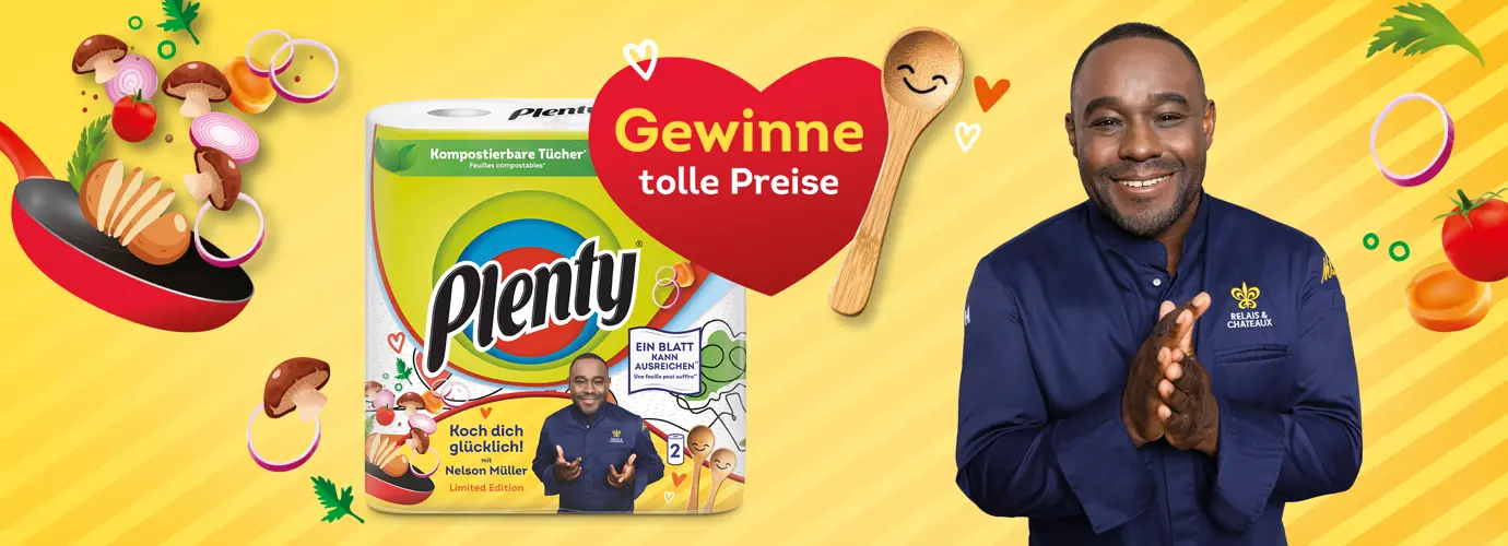 Koch dich glücklich mit Plenty: Tolle Preise für dich und deine Küche zu gewinnen!