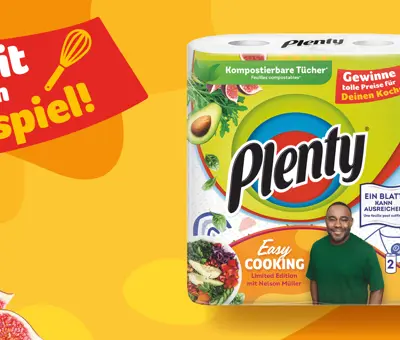 Easy Cooking mit Plenty: Gewinne tolle Preise im Wert von 2.500€!