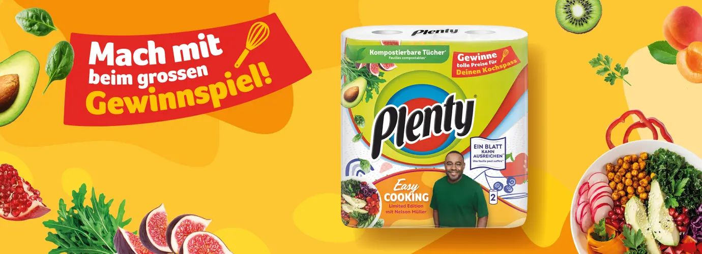 Easy cooking mit Plenty: Gewinne tolle Preise im Wert von 2.500€!