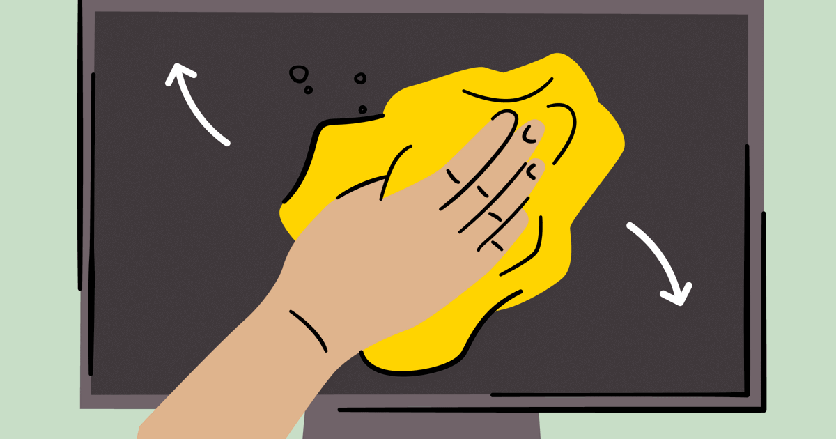 Dreamy Viewing: How to Clean a TV Screen in 4 Steps - Plenty