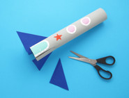 paper craft ideas kitchen roll rocket 04