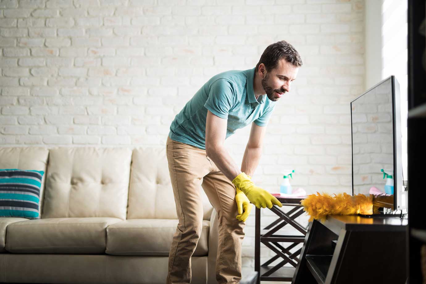 How to discount clean dust