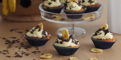 Banana-Split-Cupcakes