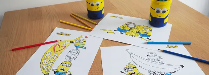 Minions-Ausmalbilder