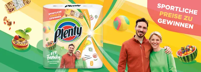 Fit mit Plenty: Sportliche Preise für die ganze Familie zu gewinnen!