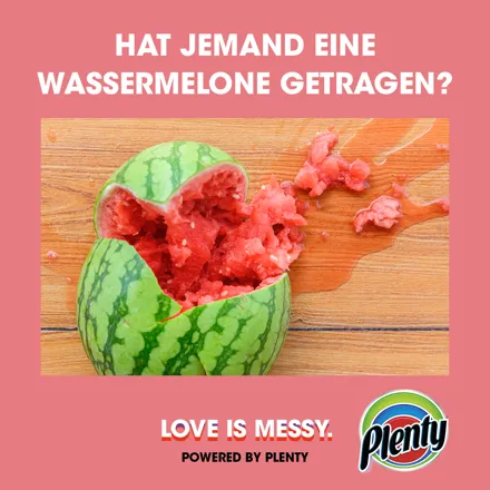 Plenty Love is Messy Meme Melone