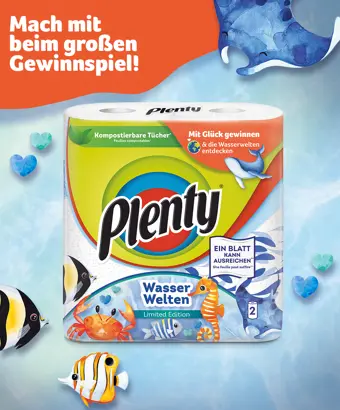 Wasserwelten entdecken mit Plenty: Tolle Preise für die ganze Familie zu gewinnen!