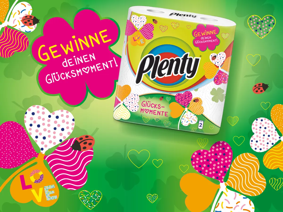 Image for section Gewinne deinen Glücksmoment mit Plenty!