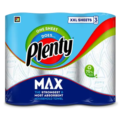 Innovation slider image for Plenty MAX kitchen paper –with BacteriaTrap 2