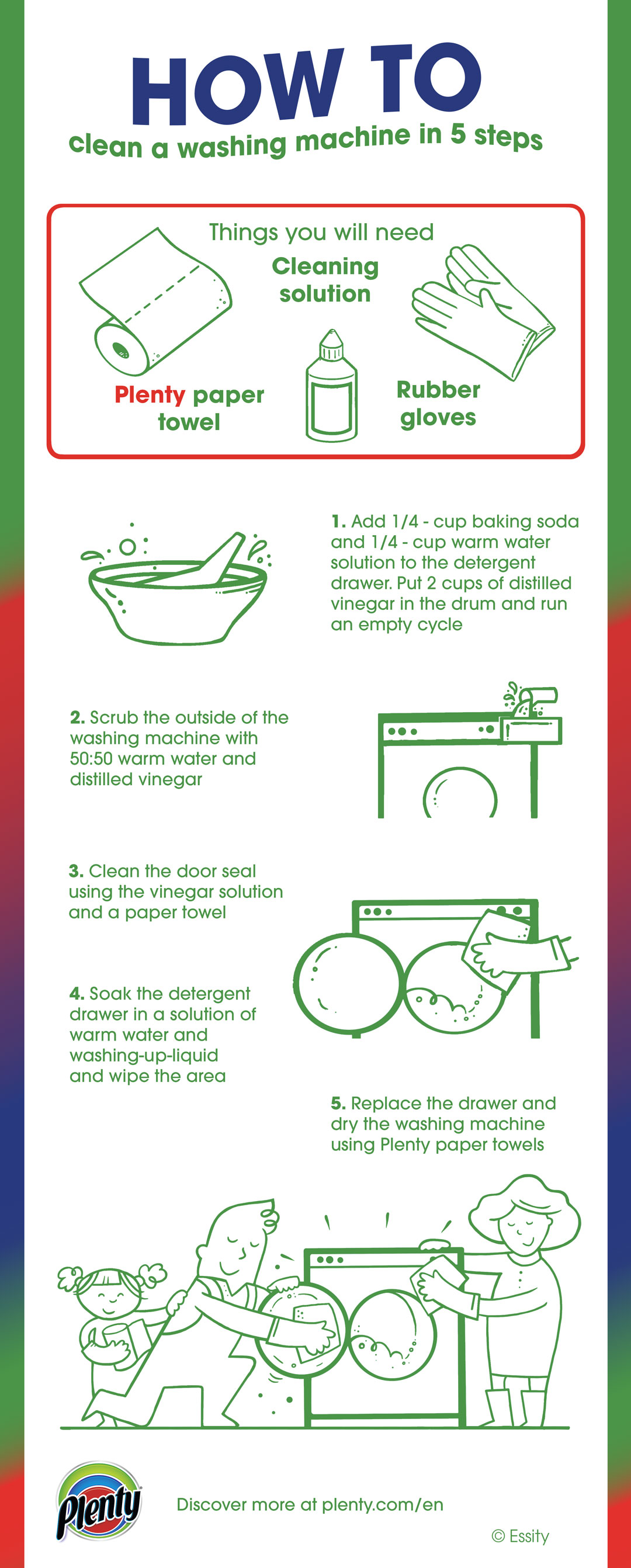 How to Clean Your Washing Machine l 3 Effective Methods 