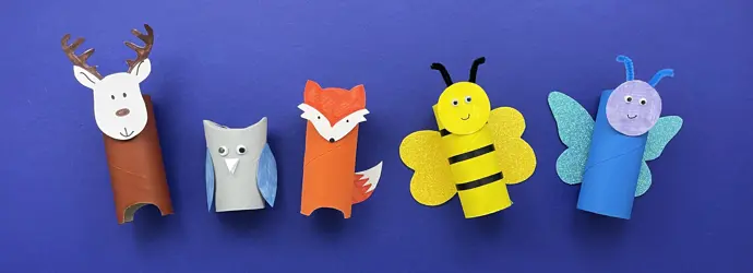 5 easy cardboard animal crafts for a rainy day - Plenty