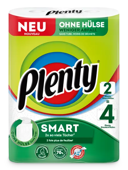 Innovation slider image for Plenty Smart Haushaltstücher 1