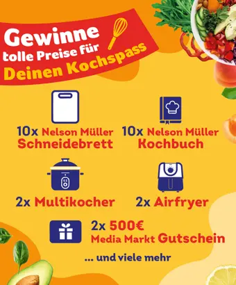 Easy cooking mit Plenty: Gewinne tolle Preise im Wert von 2.500€!
