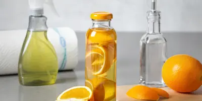 Natürlicher DIY-Orangenreiniger