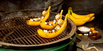 Schoko-Bananen-Schiffchen
