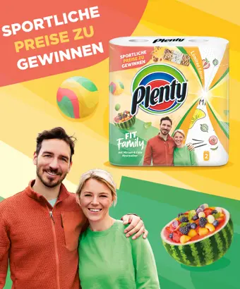 Teilnahmebedingungen für das Plenty Gewinnspiel "Fit Family"