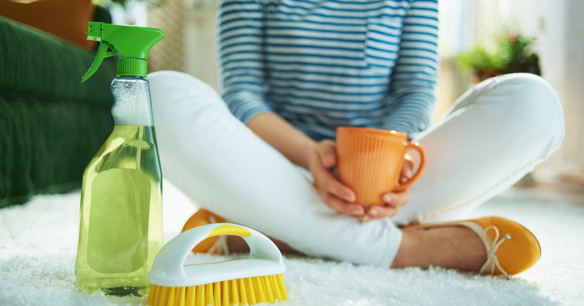 How to Make a Natural Carpet Cleaner Fast - Plenty