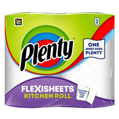 Pack of Plenty Flexisheet 2 roll kitchen roll