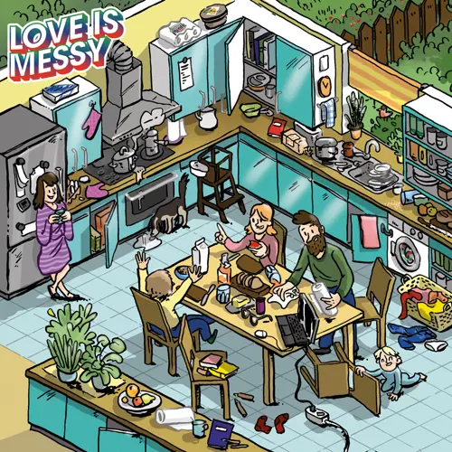 Wimmelbild Küche