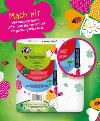 Gewinne deinen Glücksmoment mit Plenty!