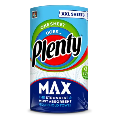 Innovation slider image for Plenty MAX kitchen paper –with BacteriaTrap 0